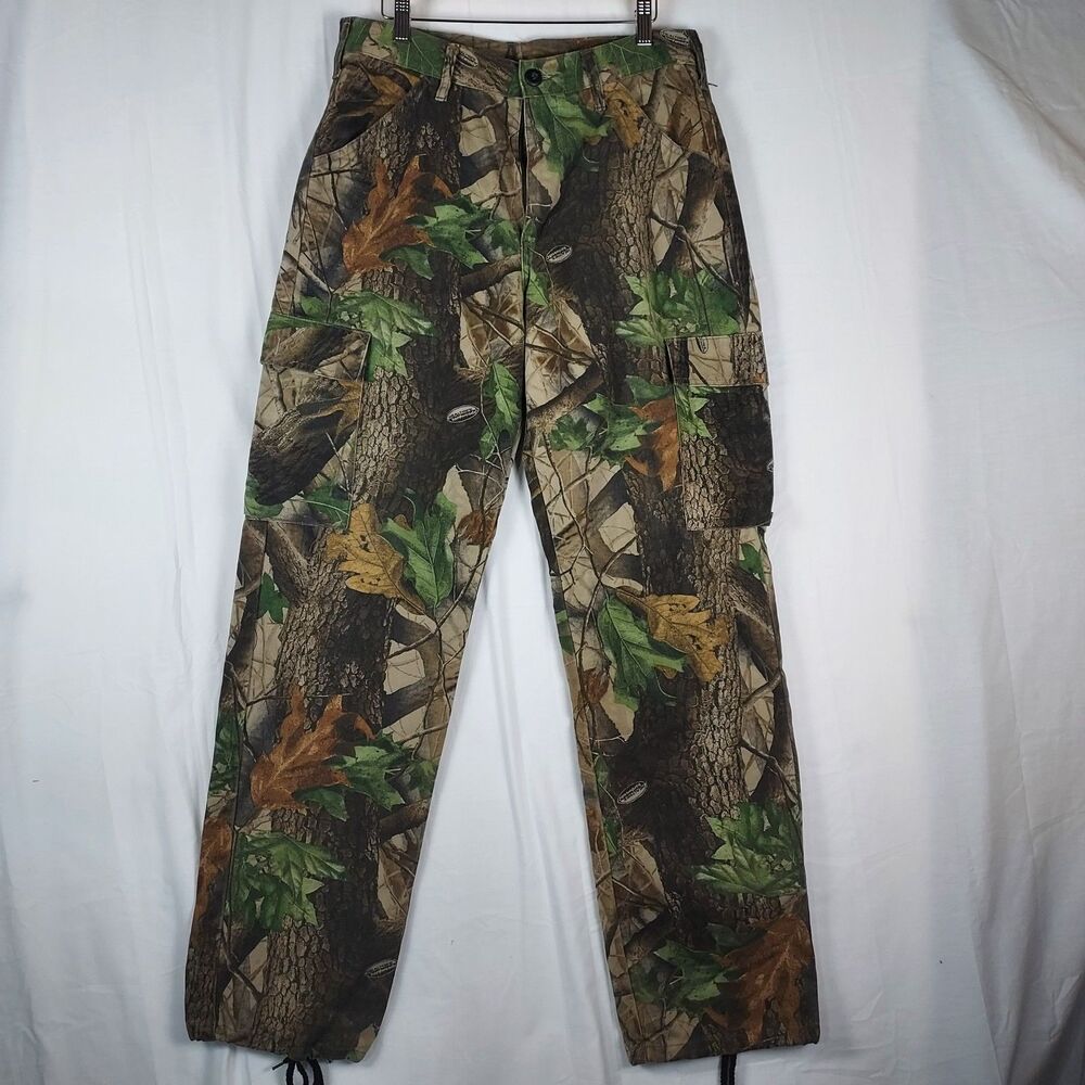 Realtree Camo Pants Men’s Small Regular 30x32 Hunting Outdoor Cargo